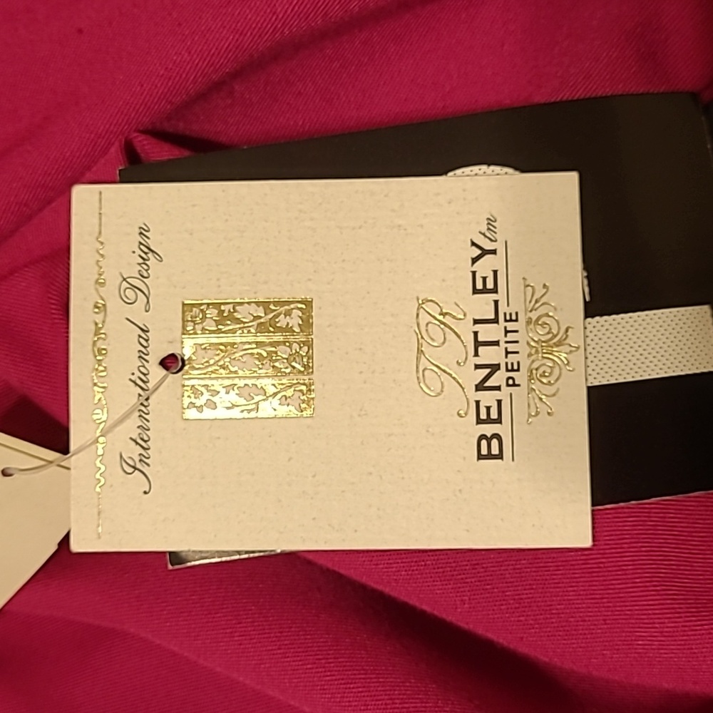 Vintage T.R. Bentley Petite 11/12 Pink Blazer NEW - Picture 9 of 14